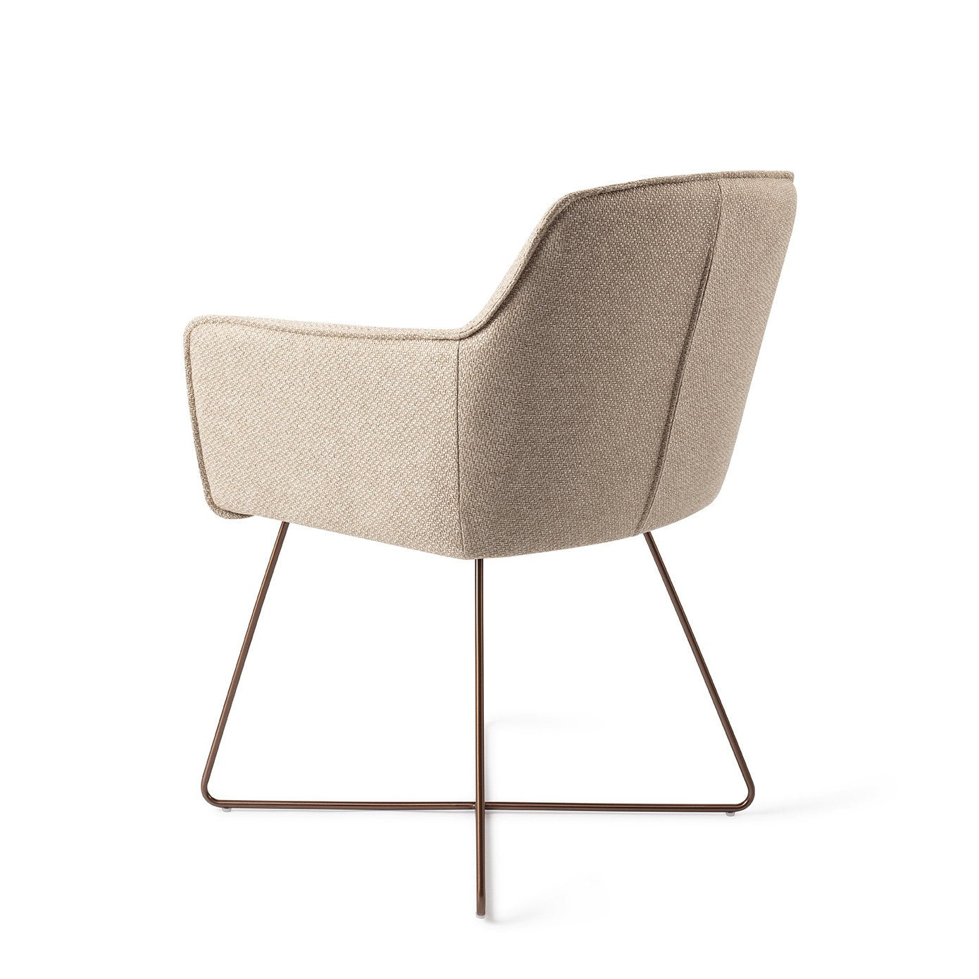 Hofu Eetkamerstoel Cross Rose - Wild Walnut