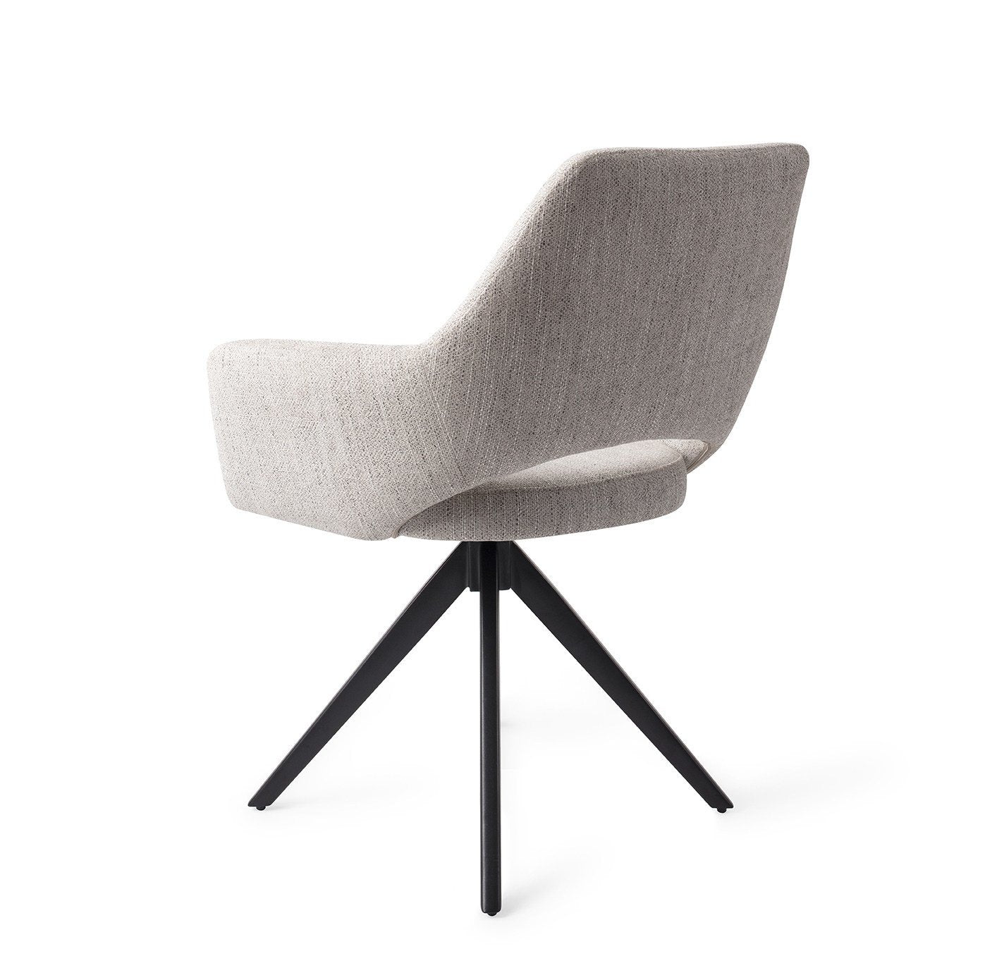 Yanai Eetkamerstoel Turn Black - Pigeon