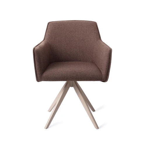 Hofu Eetkamerstoel Turn Beige - Potters Clay