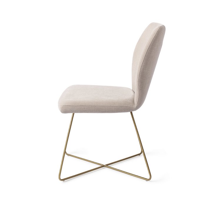 Ikata eetkamerstoel Cross Gold - Sand Strand