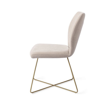 Ikata eetkamerstoel Cross Gold - Sand Strand
