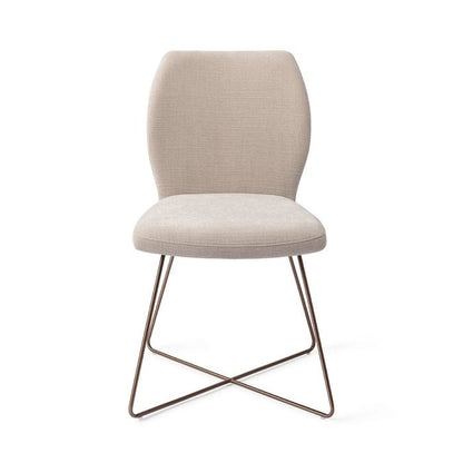 Ikata eetkamerstoel Cross Rose - Sand Strand