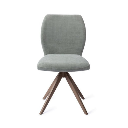 Ikata eetkamerstoel Turn Brown - Breezy Blue