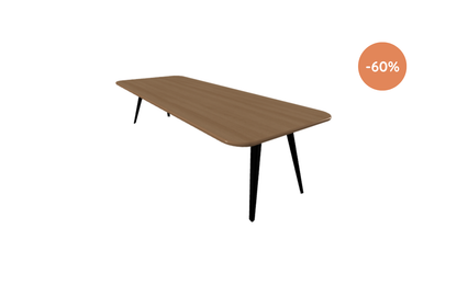 Eettafel Olaf / 280x110 cm / Eiken Warm gerookt