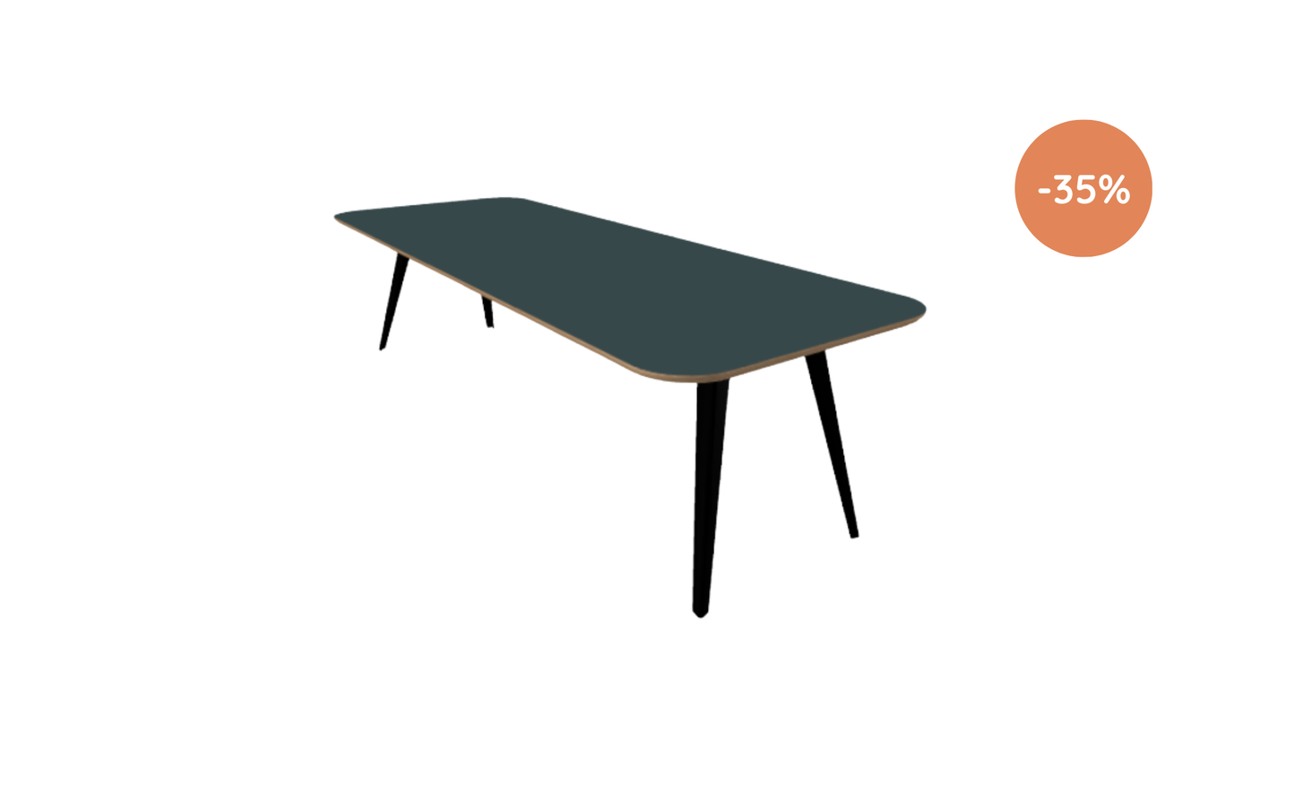 Eettafel Olaf / 260x100cm / Arpa Fenix Blu Shaba