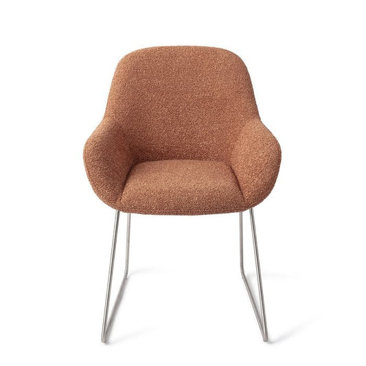 Kushi eetkamerstoel Slide Steel - Amber Autumn