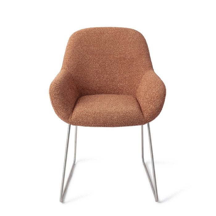 Kushi eetkamerstoel Slide Steel - Amber Autumn