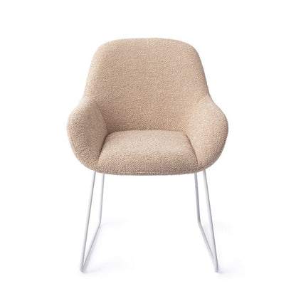 Kushi eetkamerstoel Slide White - Flax Relax
