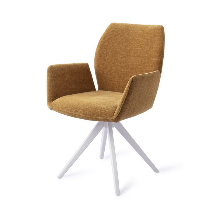 Misaki eetkamerstoel Turn White - Honey Harvest