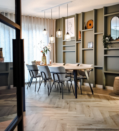 Eettafel Jasper / 280x90cm / Arpa Fenix Beige Arizona Uni-kleur