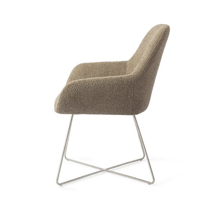 Kushi eetkamerstoel Cross Steel - Moss Meadow