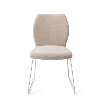 Ikata eetkamerstoel Slide White - Sand Strand