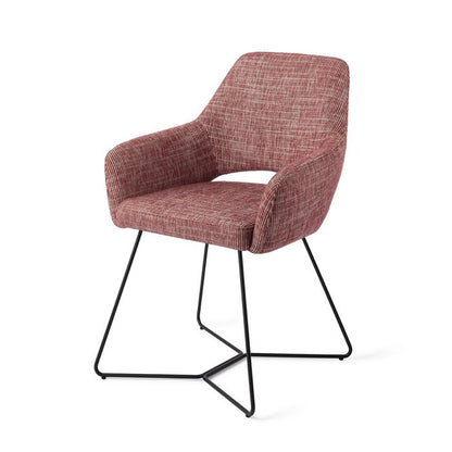 Yanai eetkamerstoel Beehive Black - Berry Bars