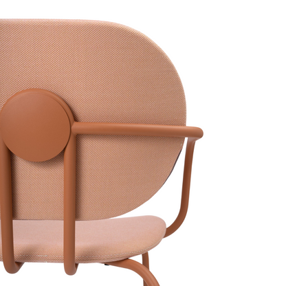 Hari Armchair Fabric A - Epoxy Terracotta