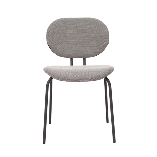 Hari Chair Fabric B- Epoxy Anthracite Grey