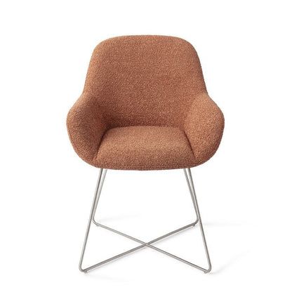 Kushi eetkamerstoel Cross Steel - Amber Autumn