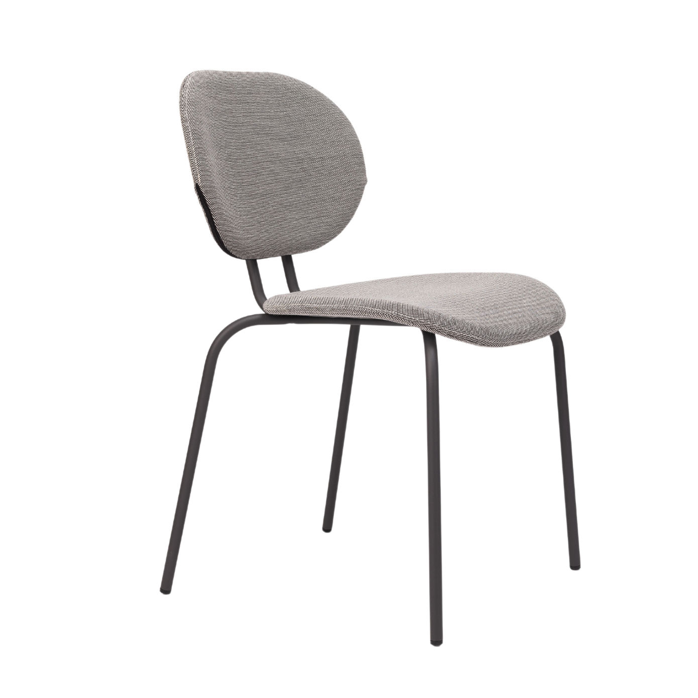 Hari Chair Fabric B- Epoxy Anthracite Grey
