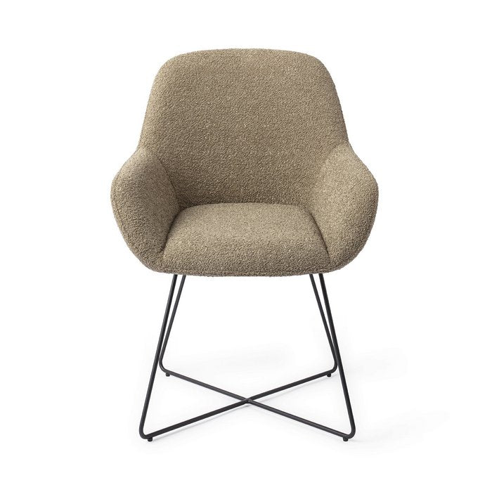 Kushi eetkamerstoel Cross Black - Moss Meadow