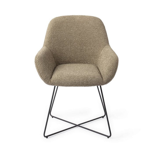 Kushi eetkamerstoel Cross Black - Moss Meadow