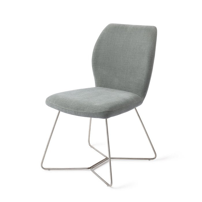 Ikata eetkamerstoel Beehive Steel - Breezy Blue