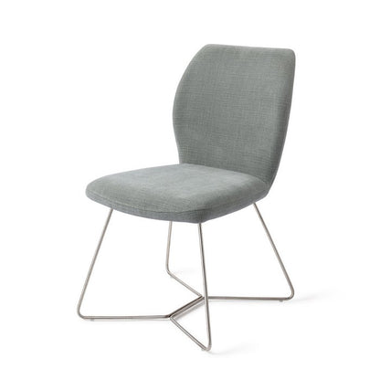 Ikata eetkamerstoel Beehive Steel - Breezy Blue
