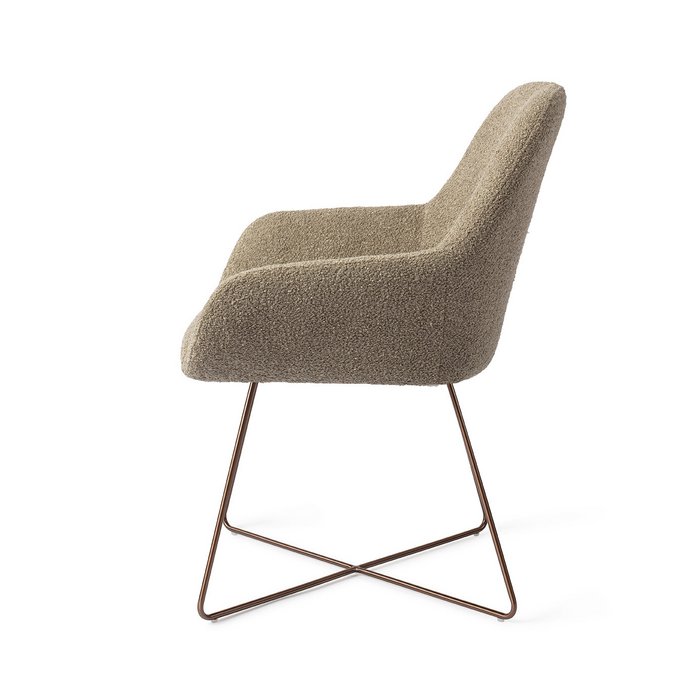 Kushi eetkamerstoel Cross Rose - Moss Meadow