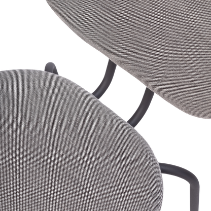 Hari Chair Fabric B - Epoxy Black