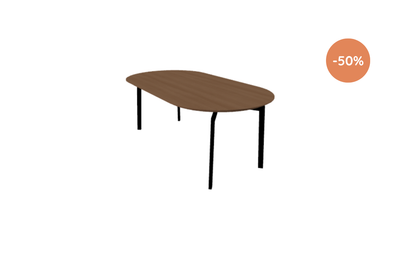 Eettafel Fenna / 280x120 cm / Eiken warm gerookt