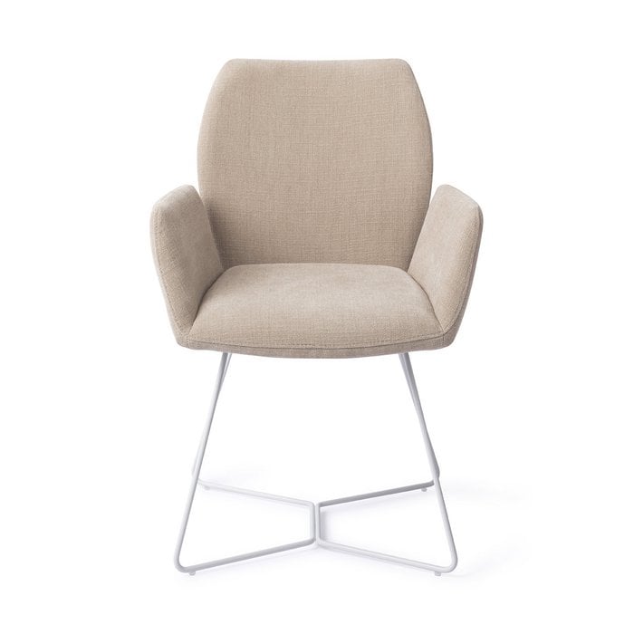 Misaki eetkamerstoel Beehive White - Sand Strand