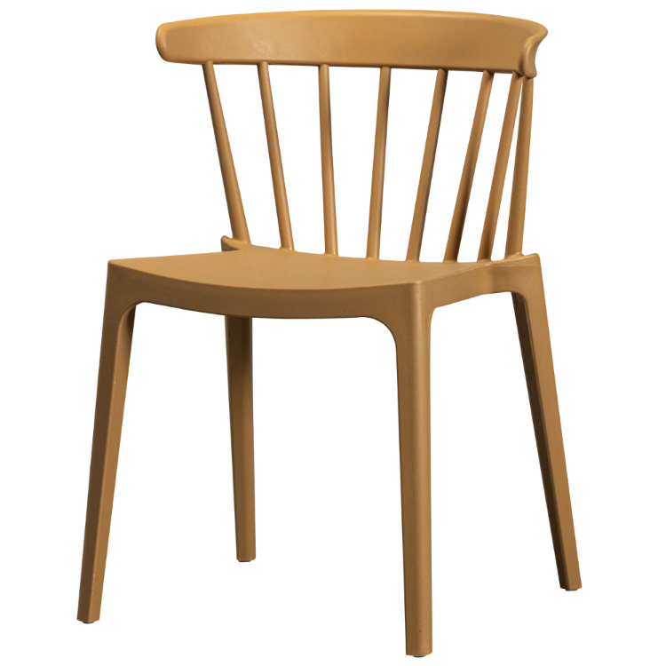 Bliss Tuinstoel - Caramel/Wood Fiber