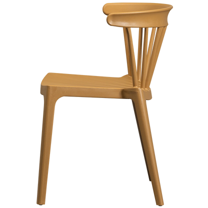 Bliss Tuinstoel - Caramel/Wood Fiber