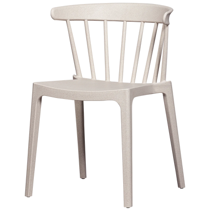 Bliss Tuinstoel - Off White/Wheat Fiber