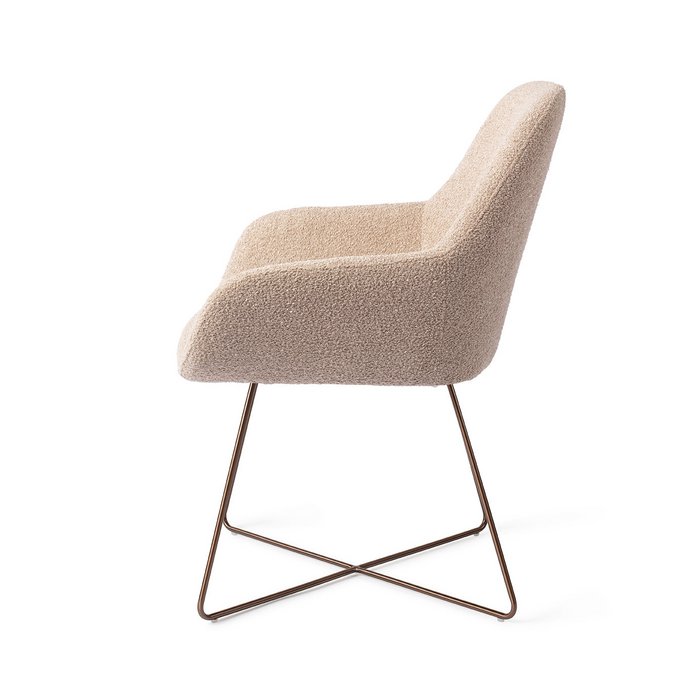 Kushi eetkamerstoel Cross Rose - Flax Relax