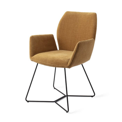 Misaki eetkamerstoel Beehive Black - Honey Harvest