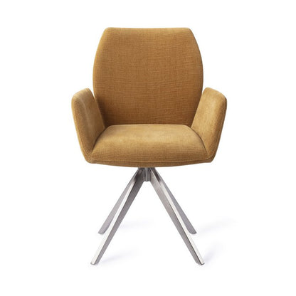 Misaki eetkamerstoel Turn Steel - Honey Harvest