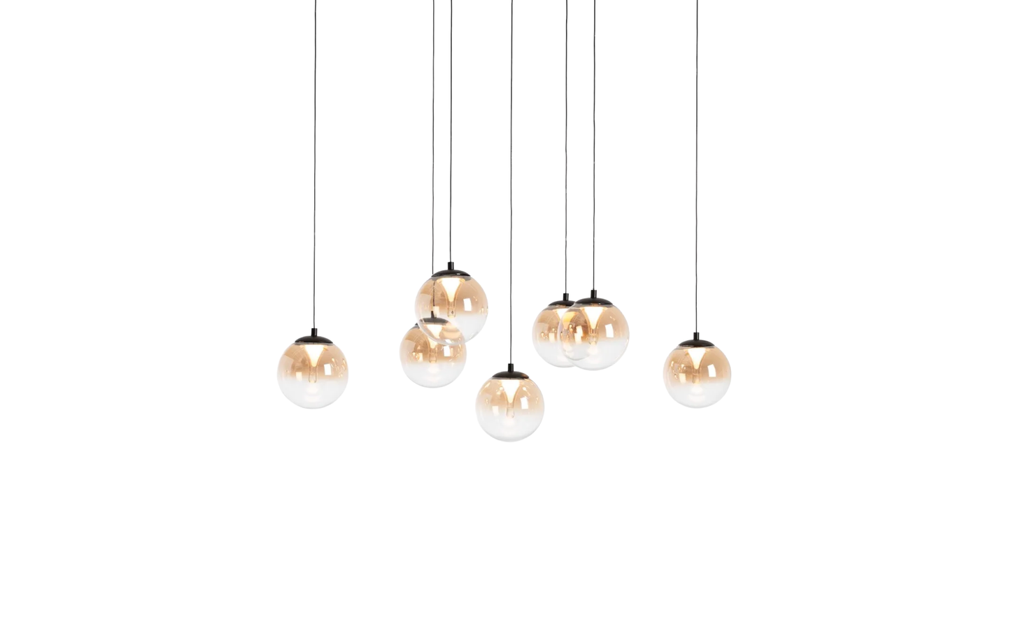Lexi hanglamp 7*LED - Amber