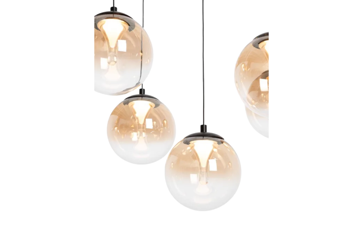 Lexi hanglamp 7*LED - Amber