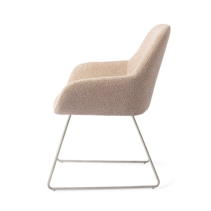 Kushi eetkamerstoel Slide Steel - Flax Relax