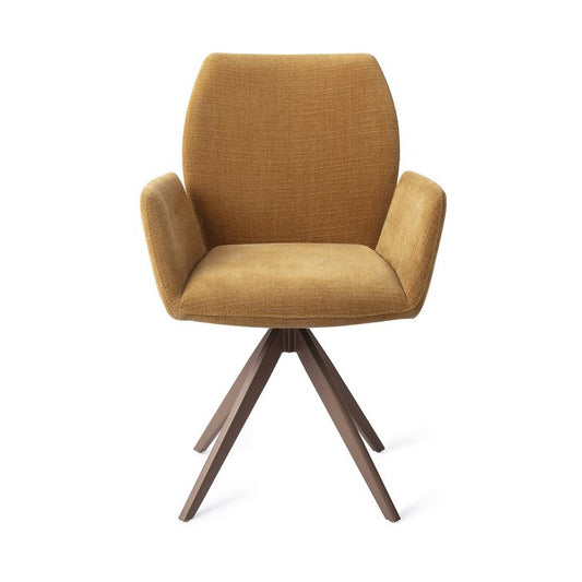 Misaki eetkamerstoel Turn Brown - Honey Harvest