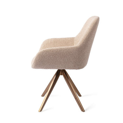 Kushi eetkamerstoel Turn Rose - Flax Relax