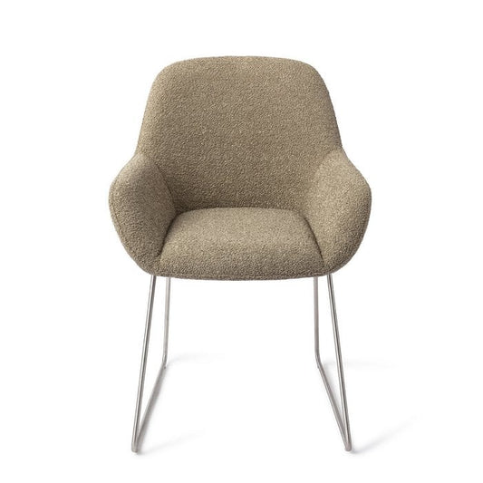 Kushi eetkamerstoel Slide Steel - Moss Meadow