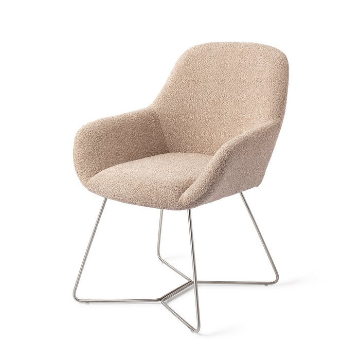 Kushi eetkamerstoel Beehive Steel - Flax Relax