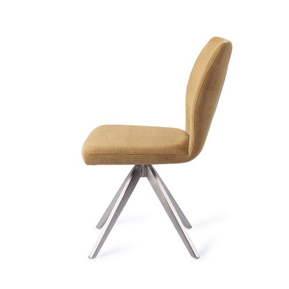 Ikata eetkamerstoel Turn Steel - Honey Harvest