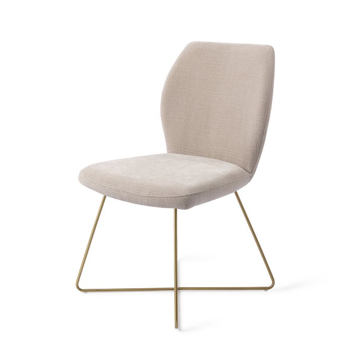 Ikata eetkamerstoel Cross Gold - Sand Strand
