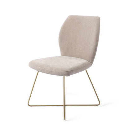 Ikata eetkamerstoel Cross Gold - Sand Strand
