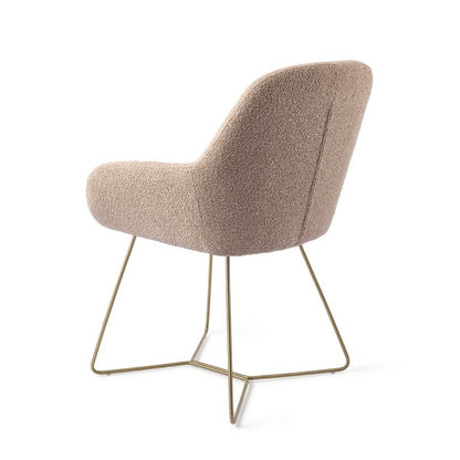 Kushi eetkamerstoel Beehive Gold - Flax Relax