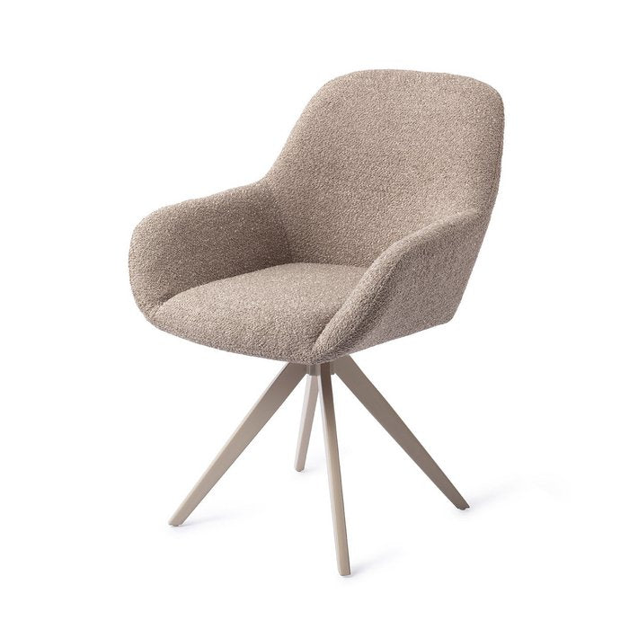 Kushi eetkamerstoel Turn Beige - Stone Haze