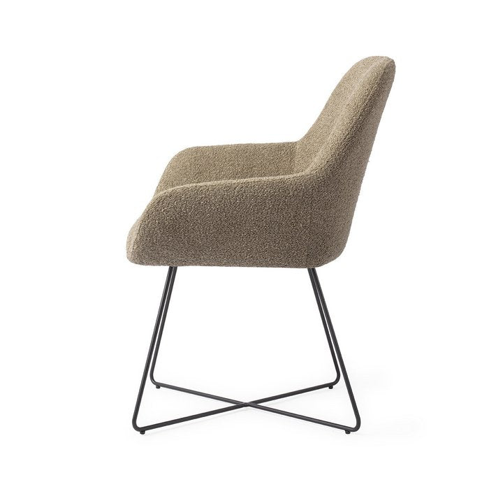 Kushi eetkamerstoel Cross Black - Moss Meadow