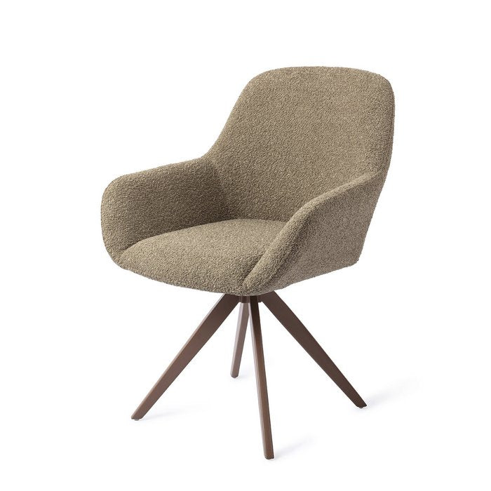 Kushi eetkamerstoel Turn Brown - Moss Meadow
