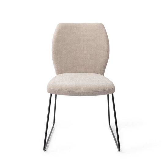 Ikata eetkamerstoel Slide Black - Sand Strand